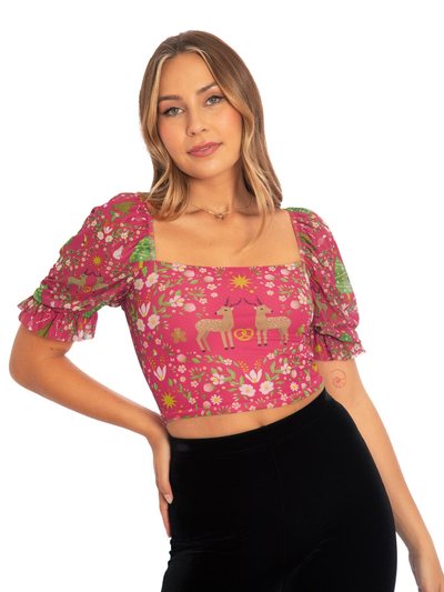 Blackmilkclothing Wild Christmas Prairie Top