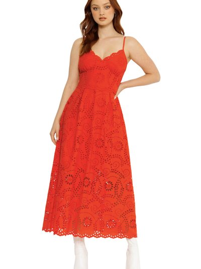 Blackmilkclothing Kiss Me Eyelet Maxi Dress