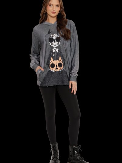 Blackmilkclothing Demon Girl Hoodie Sweater
