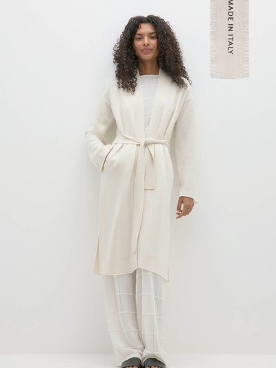 Nakedcashmere RIVIERA TIE-FRONT CASHMERE CARDIGAN