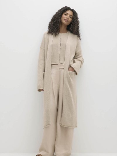 Nakedcashmere HARRIET LONGLINE ORGANIC CASHMERE BLEND CARDIGAN