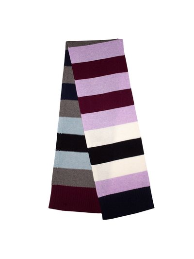 Nakedcashmere NONAME HOLIDAY STRIPE SCARF