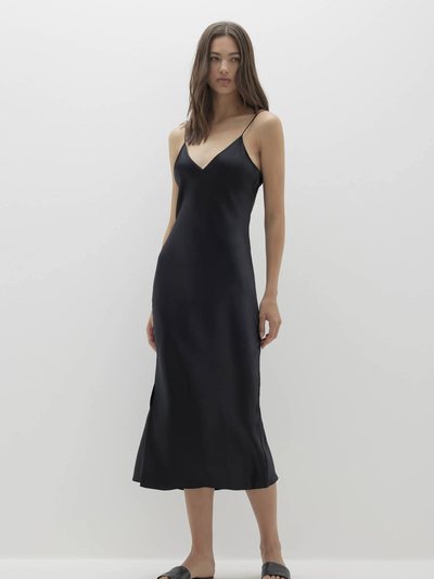 Nakedcashmere JENNA SILK MIDI DRESS