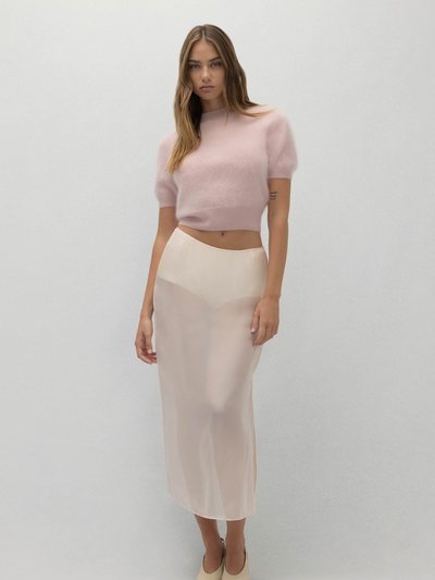 Nakedcashmere SHEENA BRUSHED CASHMERE SWEATER