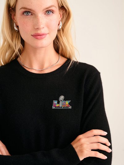 Naadam Super Bowl LX Cashmere Sweater