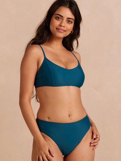 Summersalt The Wanderlust Bikini Top - Seaweed