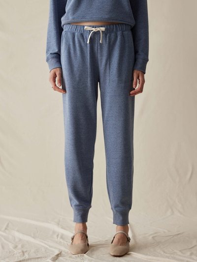Andieswim Womens April Lightweight Sweatpant - French Terry - Vintage Indigo