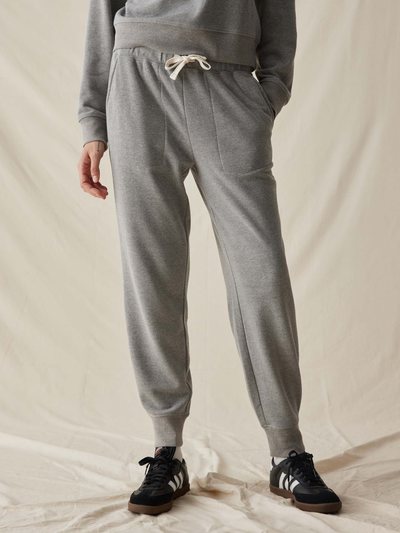 Andieswim Womens April Lightweight Sweatpant - French Terry - Grey