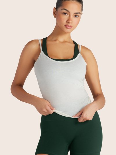 Setactive SPORTBODY® (BLOOPERS) SPORTY LAYERED CAMI BRA - BEETLE