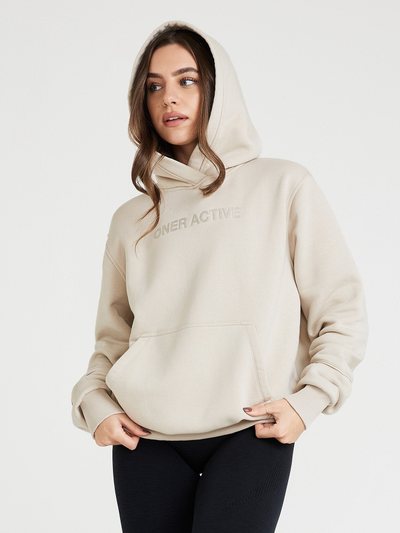 Oneractive Classic Lounge Oversized Hoodie | Sand