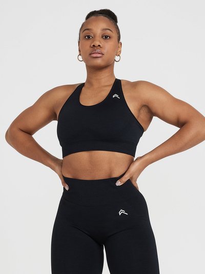 Oneractive Classic Seamless 2.0 Bralette | Black Marl
