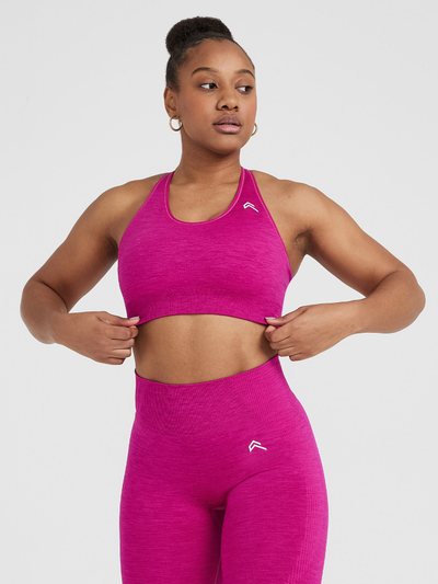 Oneractive Classic Seamless 2.0 Bralette | Fuchsia Marl