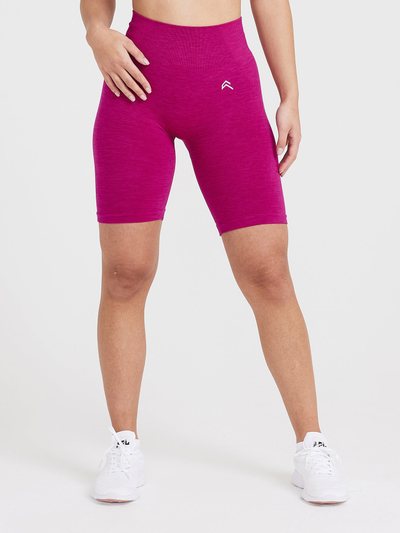 Oneractive Classic Seamless 2.0 Cycling Shorts | Fuchsia Marl