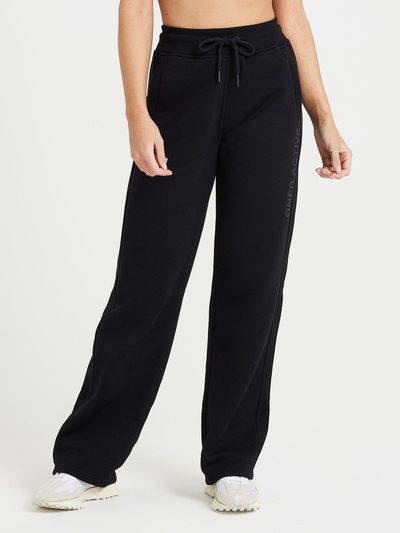 Oneractive Classic Lounge Straight Leg Joggers | Black