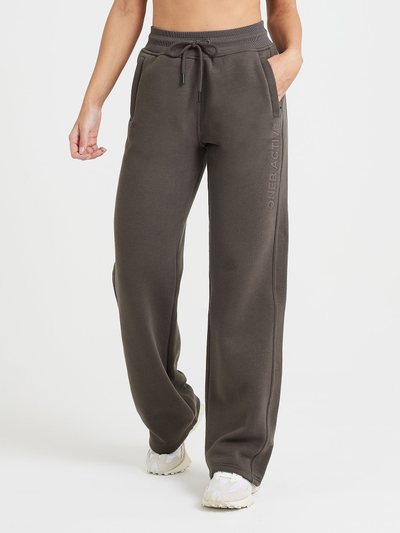 Oneractive Classic Lounge Straight Leg Joggers | Deep Taupe