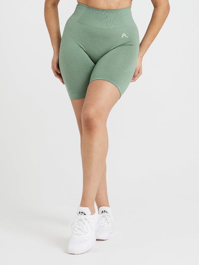 Oneractive Classic Seamless 2.0 Cycling Shorts | Sage Marl