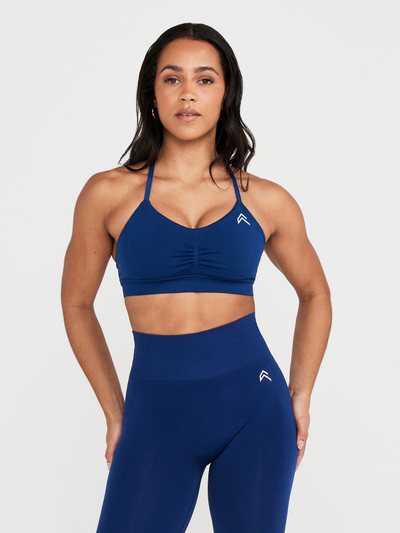 Oneractive EffortlessLift™ Micro Bralette with White Logo | Midnight