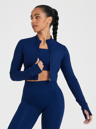 Oneractive Timeless Crop Jacket | Midnight