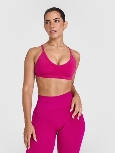 Oneractive Timeless Strappy Bralette | Fuchsia