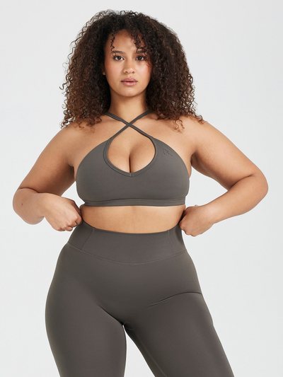 Oneractive Timeless Strappy Bralette | Deep Taupe