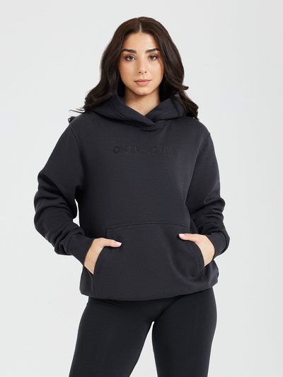 Oneractive Classic Lounge Oversized Hoodie | Coal