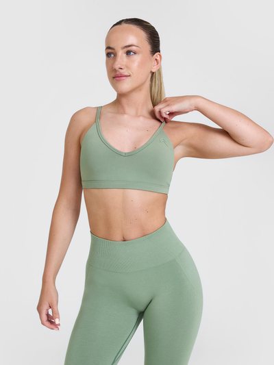 Oneractive Timeless Strappy Bralette | Sage