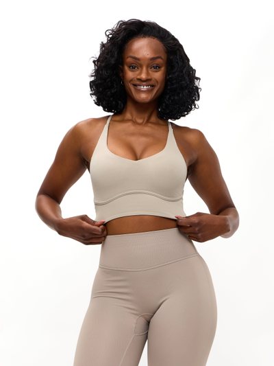 Buffbunny Poshknit Sports Bra - Neutral