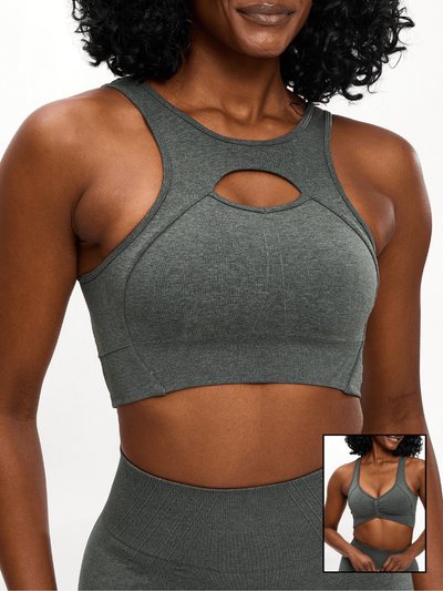 Buffbunny Form Reversible Seamless Sports Bra - Shadow Sage