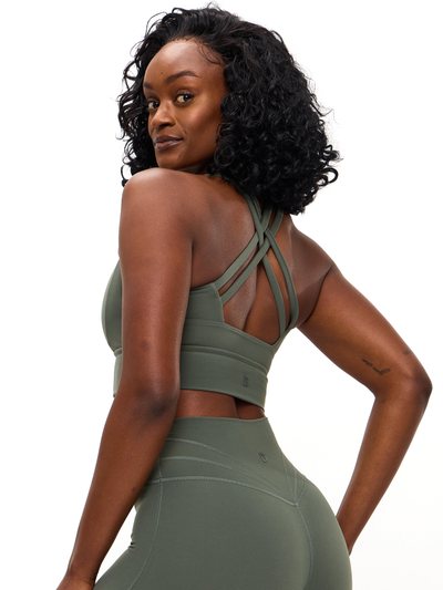 Buffbunny Rosa Sports Bra - Shadow Sage
