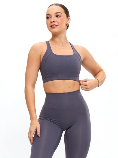 Buffbunny Every Day Airbrush Sports Bra - Blue Steel