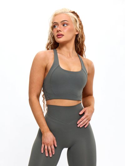 Buffbunny Every Day Airbrush Sports Bra - Shadow Sage