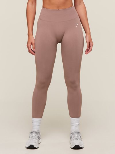 Gymshark Gymshark Everyday Seamless Leggings - Chestnut Pink