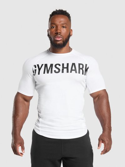 Gymshark Gymshark Prime T-Shirt - White