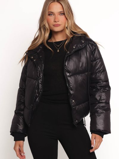 Petalandpup Archie Puffer Jacket - Black
