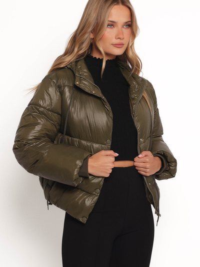 Petalandpup Archie Puffer Jacket - Olive