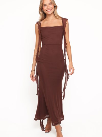 Petalandpup Chiara Maxi Dress - Brown