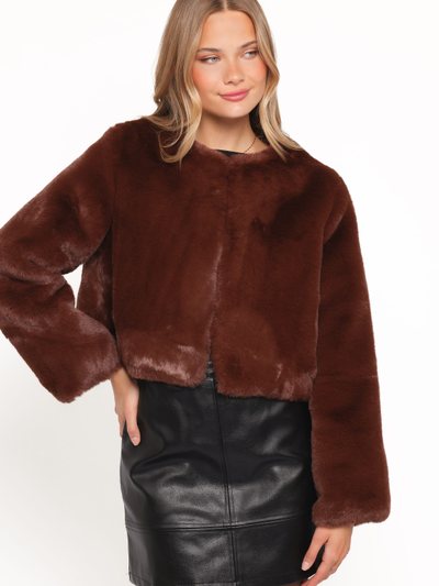 Petalandpup Minnie Jacket - Chocolate