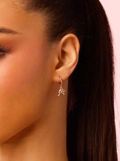 Edikted Barbie™ Girl Hoop Earrings