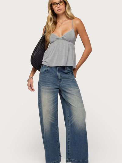 Edikted Sabira Low Rise Baggy Jeans