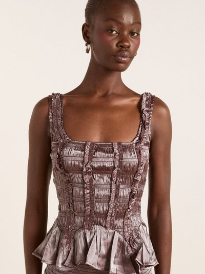 Damson Madder Raphi Cami - Glass Satin