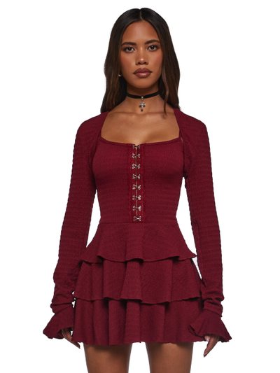 Dollskill A Little Drama Mini Dress