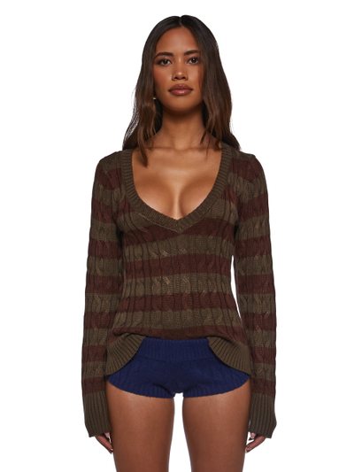 Dollskill Mull It Over Striped Sweater