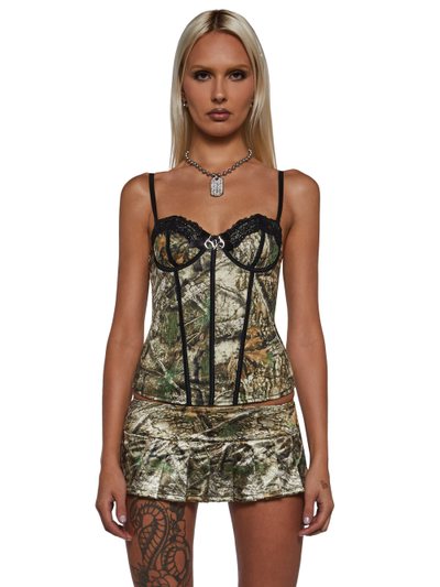 Dollskill APX Camo Corset Top