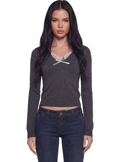 Dollskill Pretty And Petty Long Sleeve Top