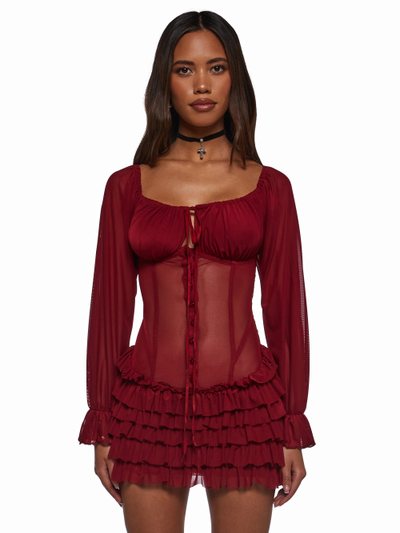 Dollskill Poet Society Mini Dress