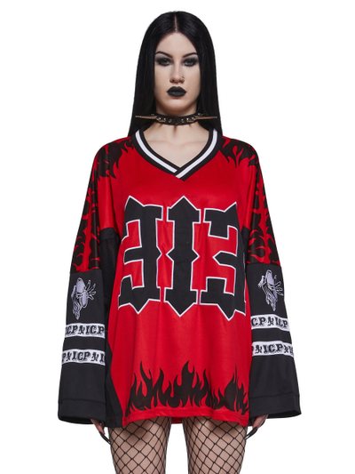 Dollskill 313 Hotline Oversized Jersey Tee