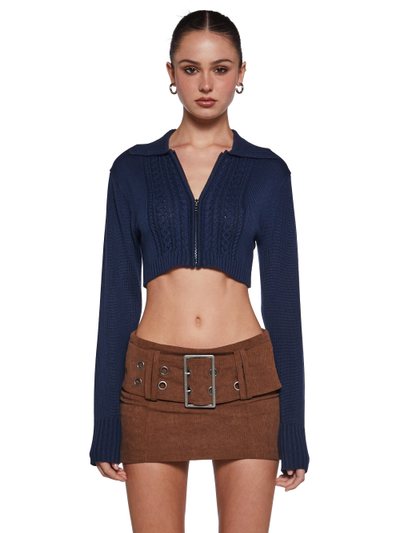 Dollskill Share Notes Cable Knit Sweater