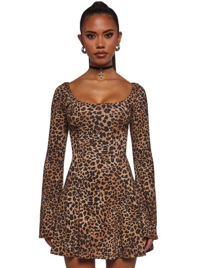 Dollskill 90s Chic Leopard Dress