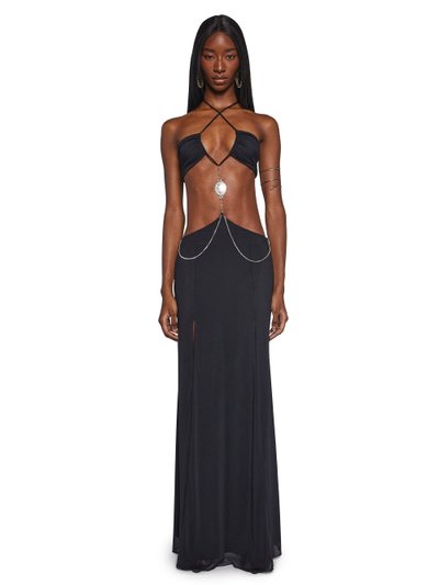 Dollskill Dance Pulse Maxi Dress - Black