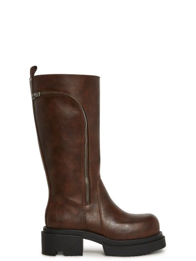 Dolls Kill Small Town Girl Pocket Boots - Brown
